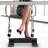 Mount-It! Ergonomic Height Adjustable Desk Footrest with Massaging Surface and Three Tilt Positions