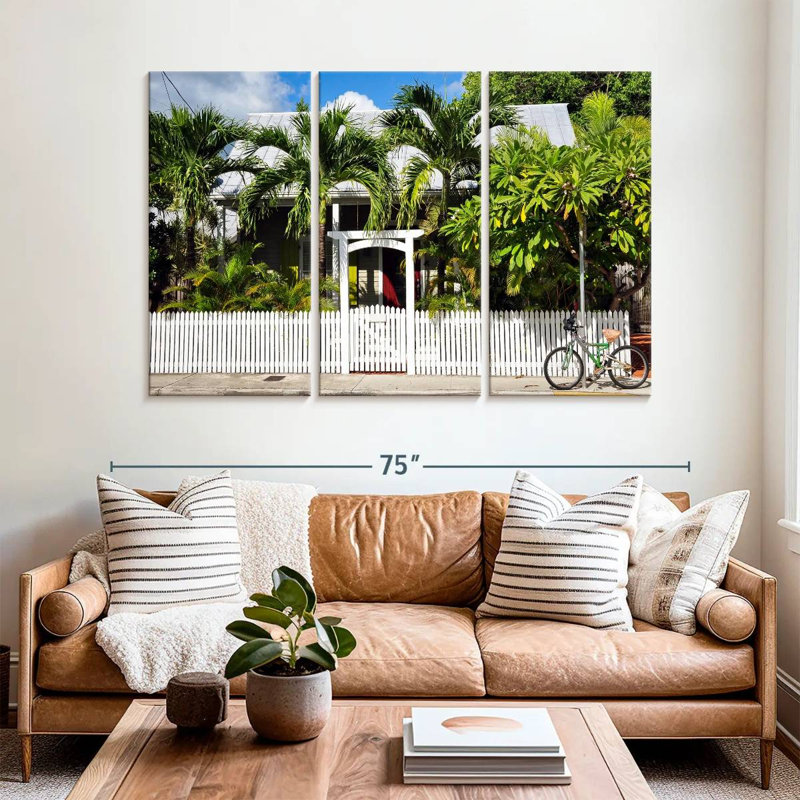 Lilie Key West Cottage, H 42 po x l 65 po