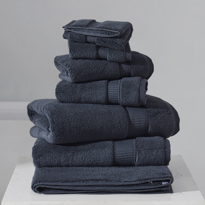 Belmore 6Pc. Ensemble de serviettes, En jean