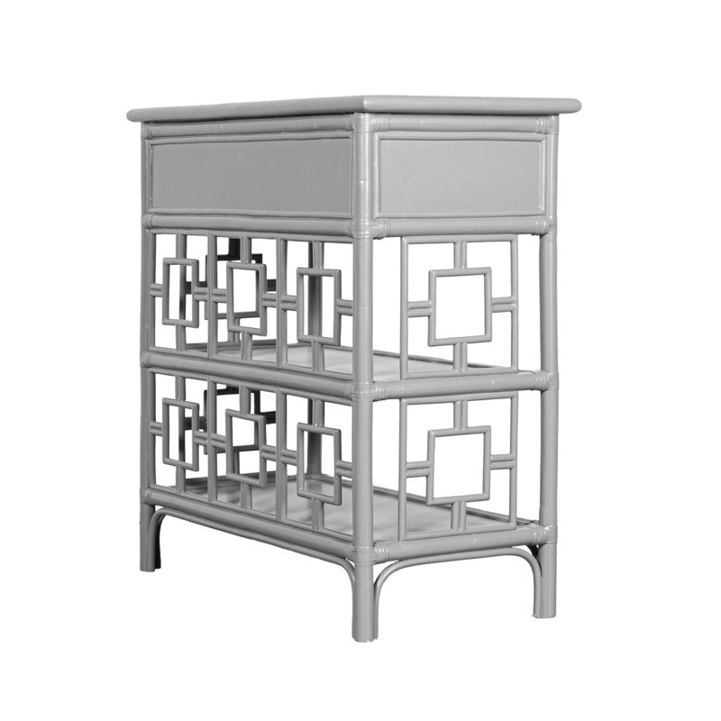 Sobe End Table, Light Gray