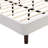 Warrick Upholstered Platform Bed Frame with Wingback Headboard | No Box Spring Needed-117276381