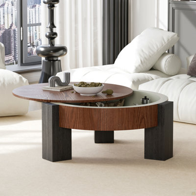 Table basse 33 po avec rangement caché
