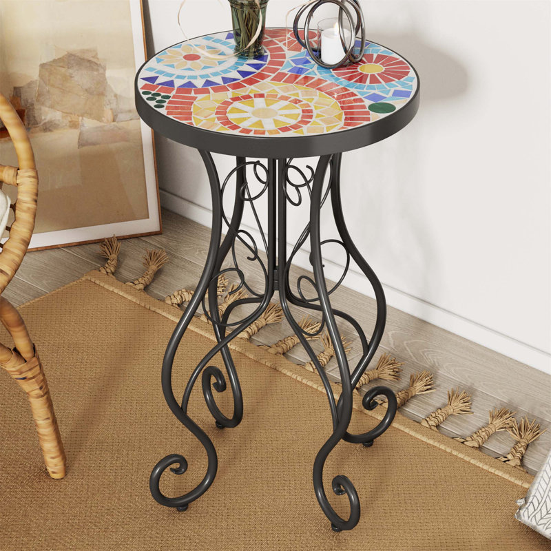 Table d'appoint en béton SIRIUS