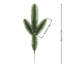 96 pièces de branches de pin artificielles vertes plantes aiguilles de pin accessoires de bricolage pour guirlande couronne de Noël et décoration de jardin