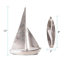 Sculpture de bateau catamaran