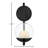 Hinkley Sunni Medium Single Light Sconce-114210484