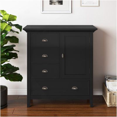 Redmond - Medium Storage Cabinet - Black