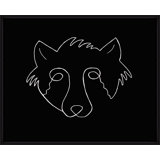Silly Raccoon Print by Adam Mowery