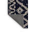 Tapis gris soyeux et moelleux-499833087