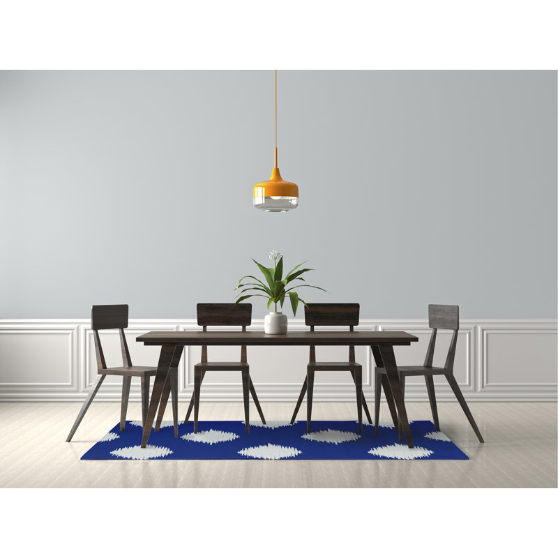 Tapis en chenille 9_Ikat, Rectangle 4 pi x 6 pi