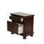 Table de chevet en cerisier antique
