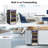 15" Wine Premium Refrigerator 30 Bottle Dual Zone Wine Cooler with Two Handle and Reversible Hinge