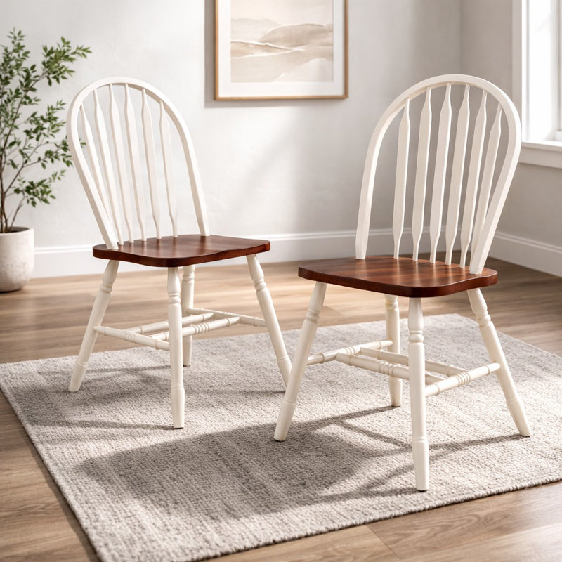 Chaise d'appoint Azizi, Blanc antique