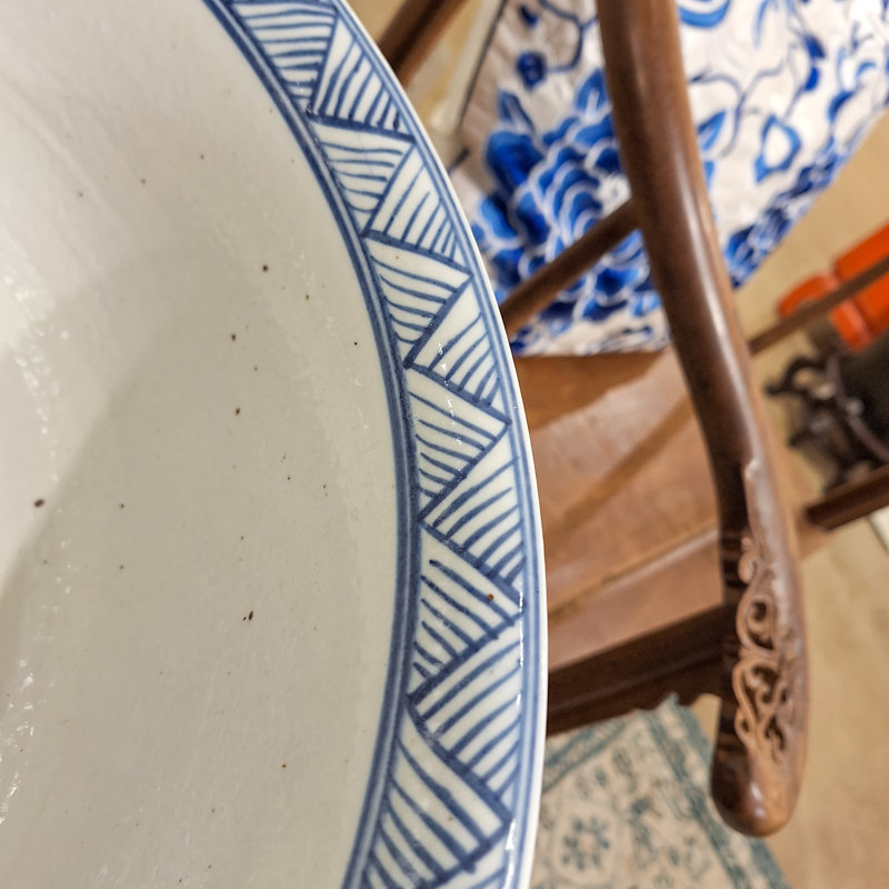 Bol décoratif en porcelaine fait à la main