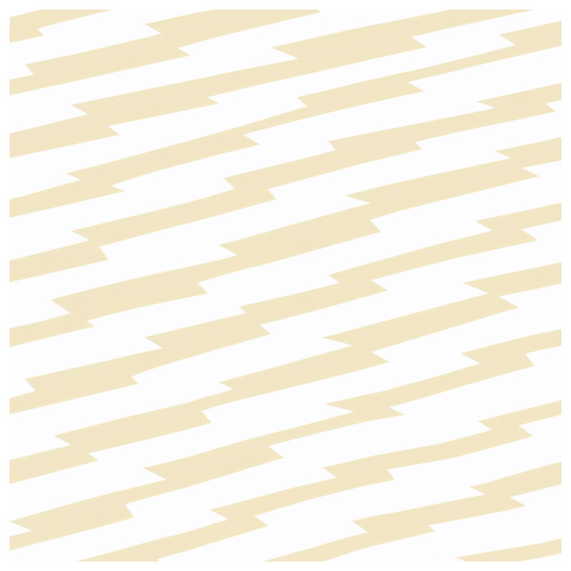 Beige Zigzag Lines Comforter, Twin
