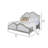 Kaleeyah Upholstered Platform Bed-1411965595