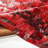 Red Leopard Print Leather Patchwork Rug With Bold Animal Design For Rustic Style & Luxe Statement