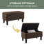 Repose-pieds rond avec rangement Lingel-1514803925