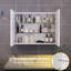 800mm W 600mm H Wall Mounted Required Medicine Cabinet Mirror