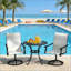 Ensemble de 2 chaises d'extérieur, chaises pivotantes-622523289