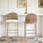 25" Farmhouse Barstools Set-38583408