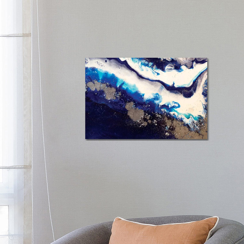 Sydney Harbour Ice Flow by Antuanelle - Wrapped Canvas Print, 66.04 cm H x 45.72 cm W x 1.91 cm D