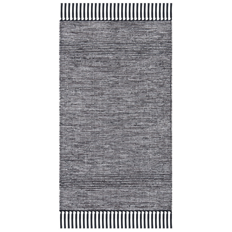 Montauk Hand Woven Cotton Rug, Rectangle 6' x 9'
