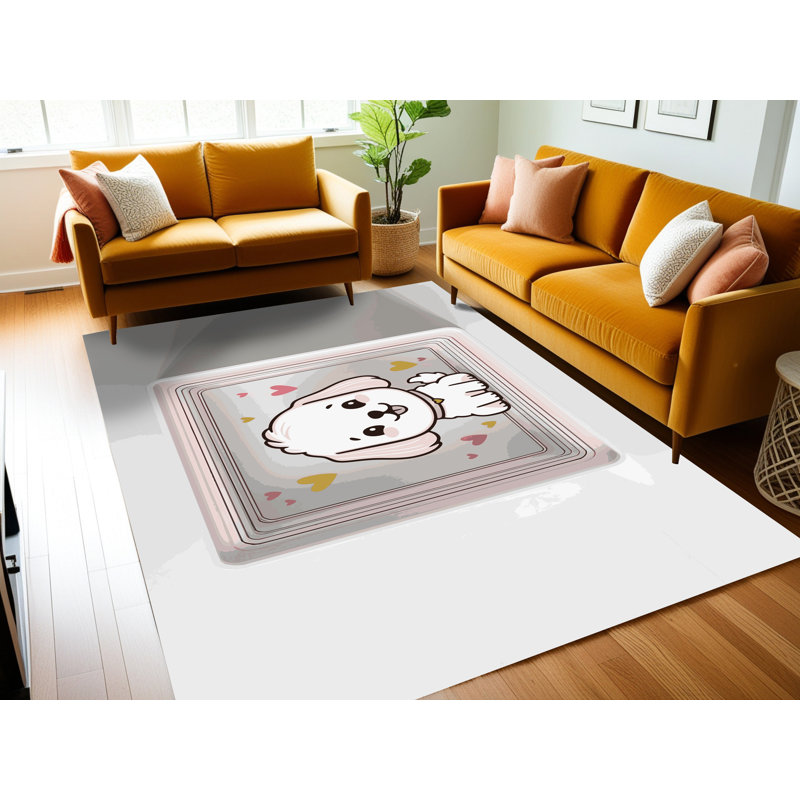 Tapis pour enfants East Urban Home, Rectangulaire 2 pi x 3 pi