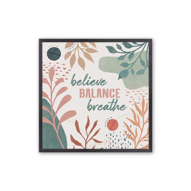 Motif de la sagesse sauvage II, H 17,75 po x l 17,75 po, Encadrement ouvert, zinc vieilli