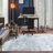 Milroy Abstract Machine Woven Polypropylene Area Rug-804796034