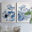 «Blue and White Asian Garden I», ensemble de 2 cadres photo-1543470076-1543470077-1543146962