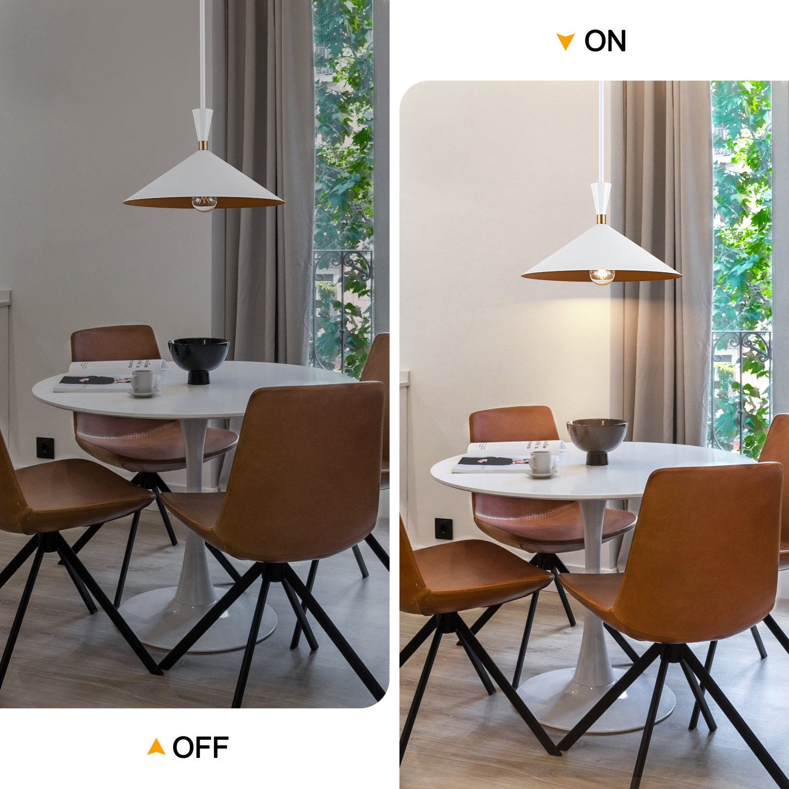 Mercer41 Luminaire suspendu simple à 1 lumière Heyman - Wayfair Canada