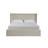 Avaline Owen Upholstered Storage Wingback Bed