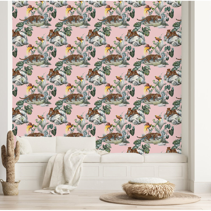 Carreau de papier peint l 25 po, L 2,09 pi x L 10,42 pi