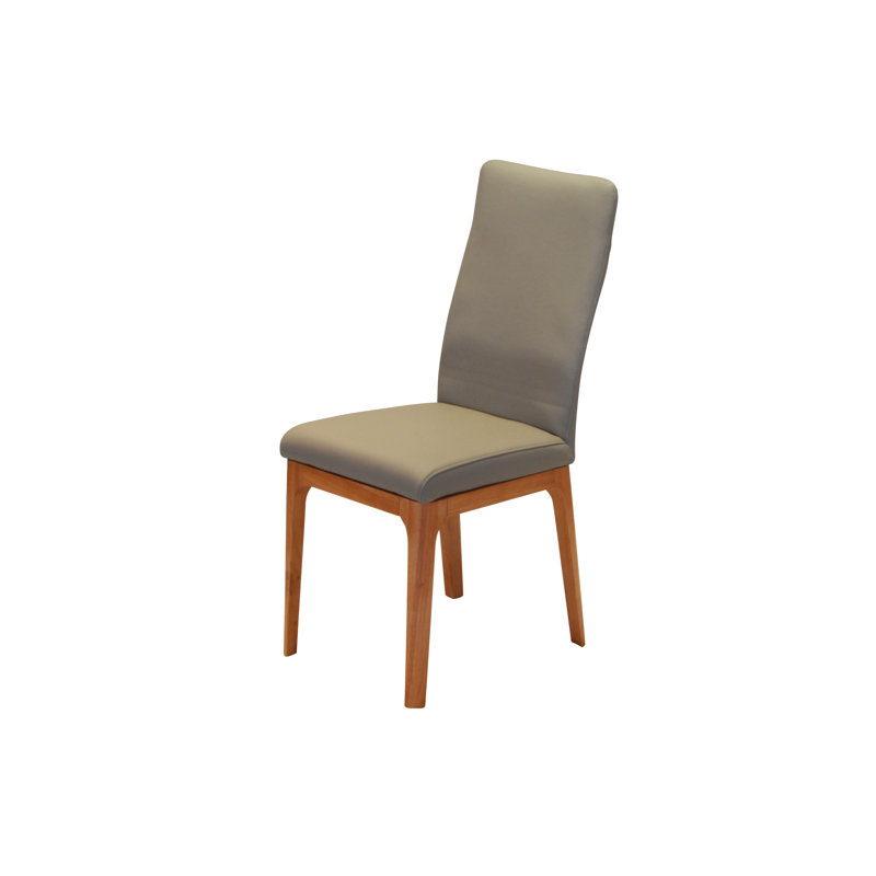 Chaise rembourrée en cuir (ensemble de 2)