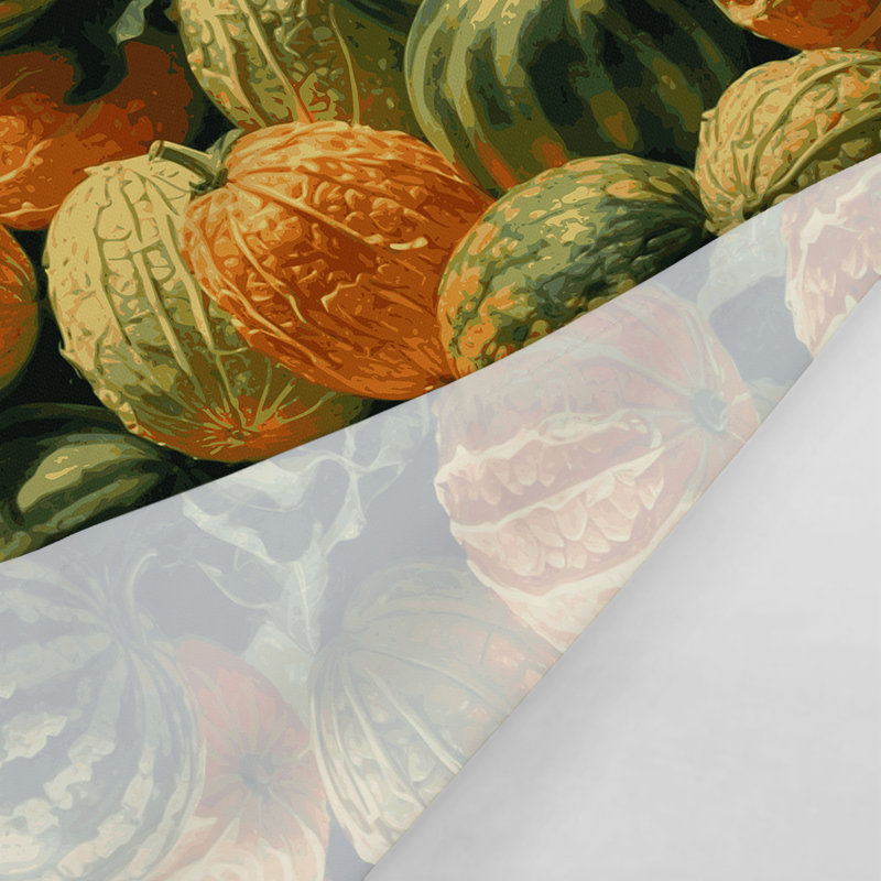 Tapisserie murale «Fruit Snap Melon», 88 po x 104 po