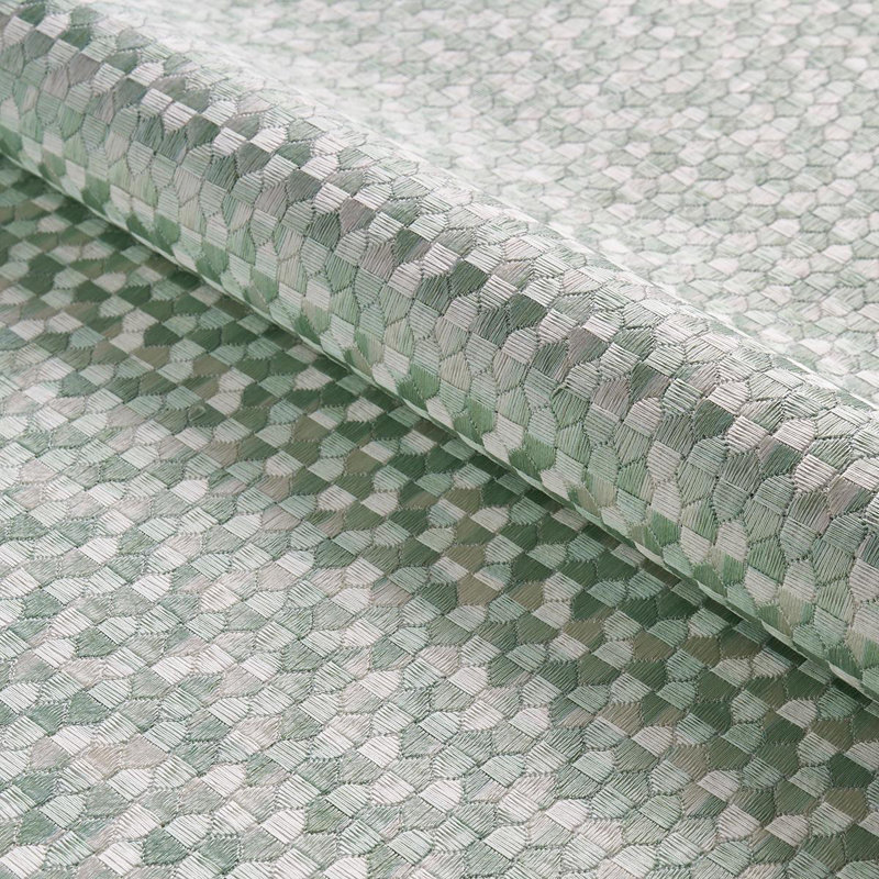 Ivins Embroidery Fabric, Mineral