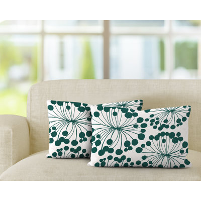 Polyester / Mélange de polyester Housse de coussin rectangulaire intérieure / extérieure lombaire et insert