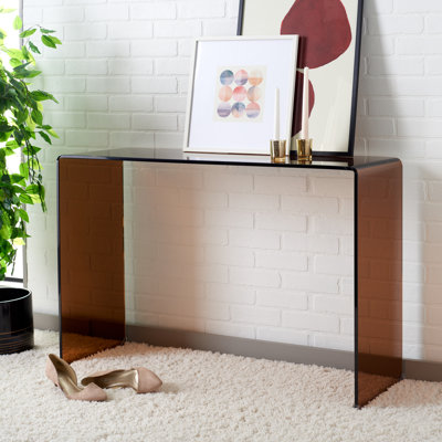 Bavita 43.3'' Glass Console Table