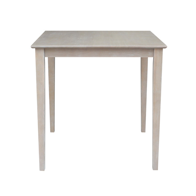 Table de salle à manger Calumet Heimann, H 36 po x l 36 po x L 36 po, Taupe-gris délavé