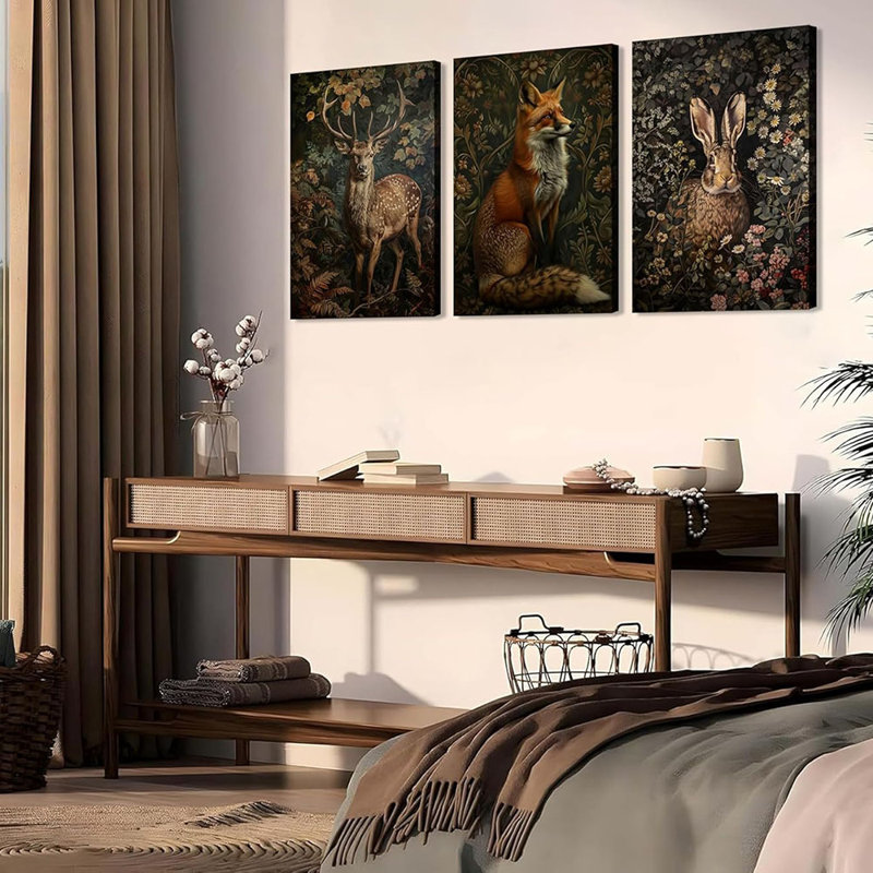 3 Piece Wrapped Canvas Print