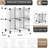 Sorbus Cube Storage Organizer – Waterproof Cubby Shelf for Closet, Toys, Books, Shoes, Décor – Space-Saving Bookshelf for Bedroom, Living Room, Kids’ Room, or Office, Clear, Set of 4-131115246-124197963