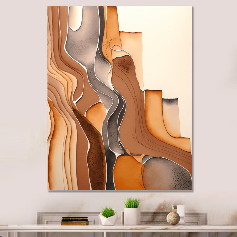 «Wanderings in Canyon Ridge II», reproduction sur toile, L 24 po x H 32 po, Toile tendue