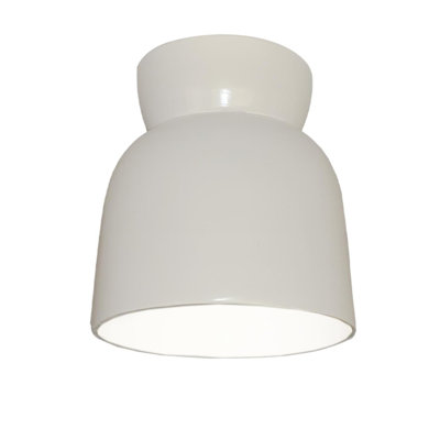 Logan 8" Single Light Flush Mount