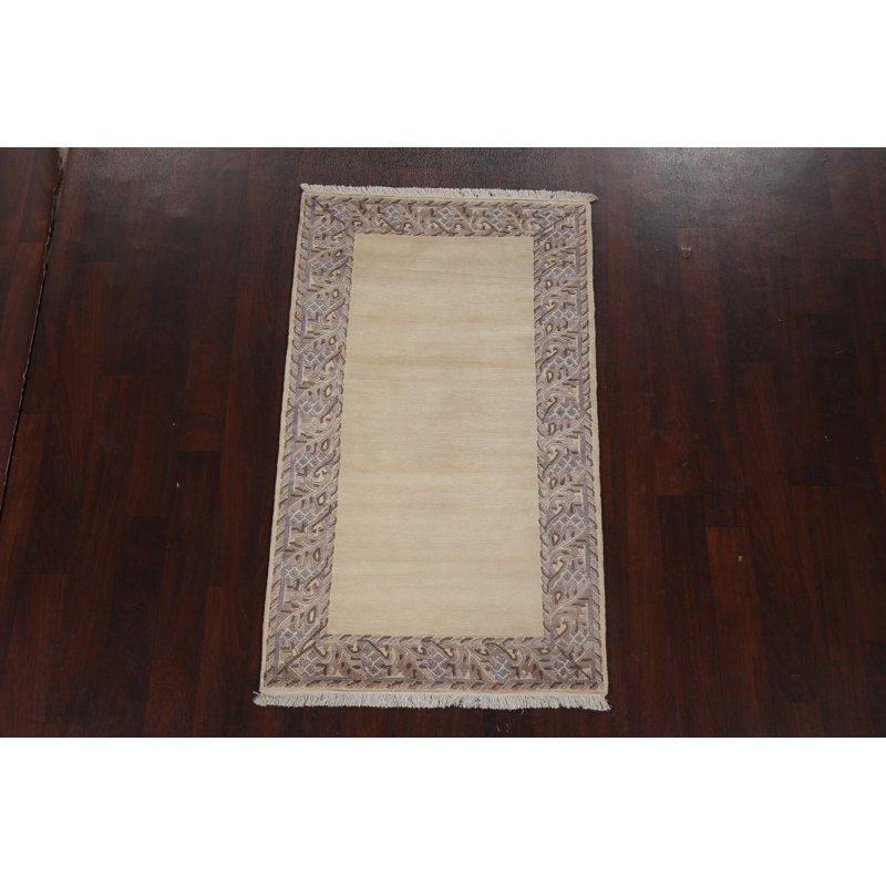 Tapis népalais en laine fait à la main 3 x 5