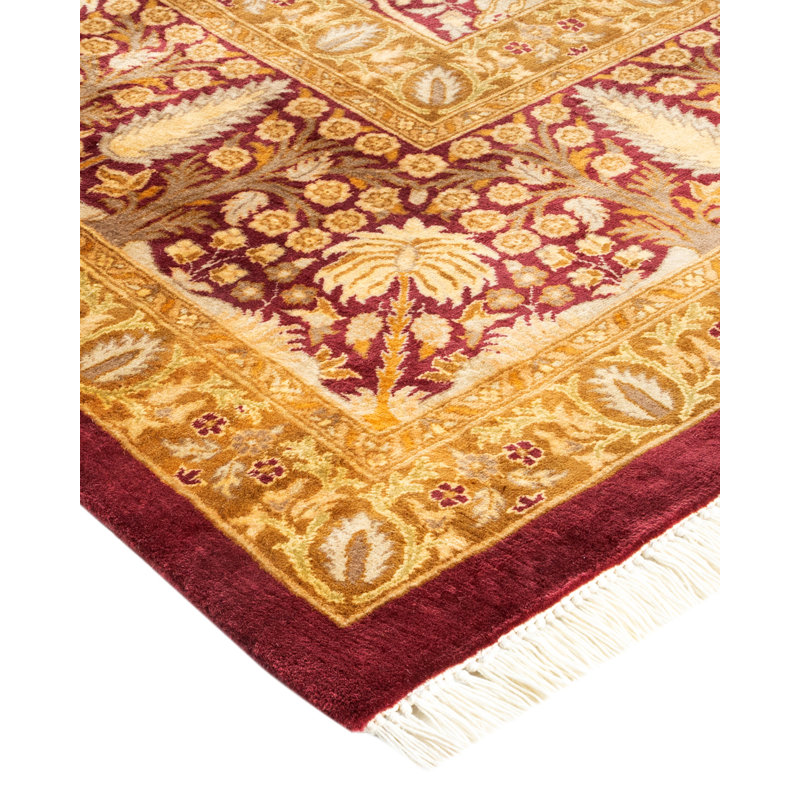 Classic One-of-a-Kind 9' 1" x 11' 10" Hand Knotted Area Rug