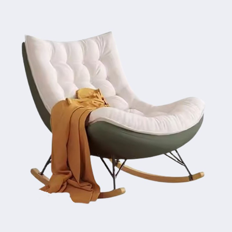 Chaise berçante Fun, Vert