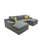 Johncoeci Full Compressed Sectional-1845732195