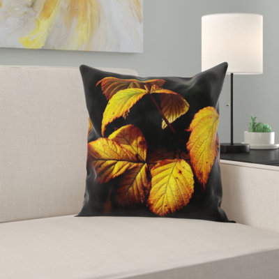 Microsuede Throw Pillow