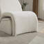 Fauteuil rembourré moderne avec repose-pieds avec rangement-275562307